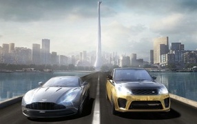 Автомобили из компьютерной игры Test Drive Unlimited Solar Crown