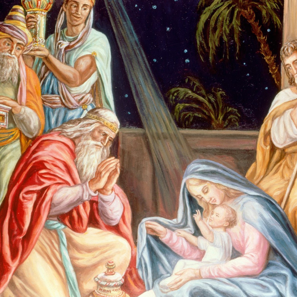 Сцена рождения Иисуса / Рождество