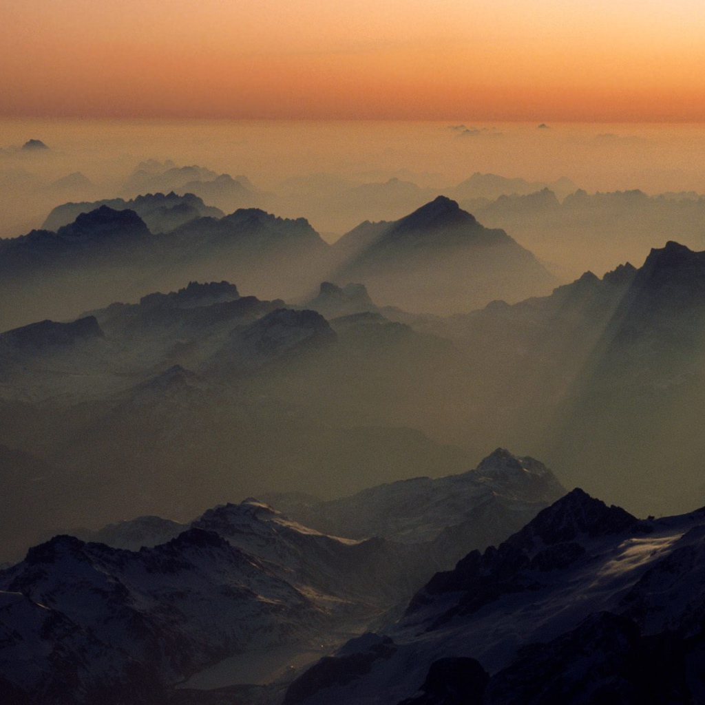 Туманные пики, Альпы, Австрия
