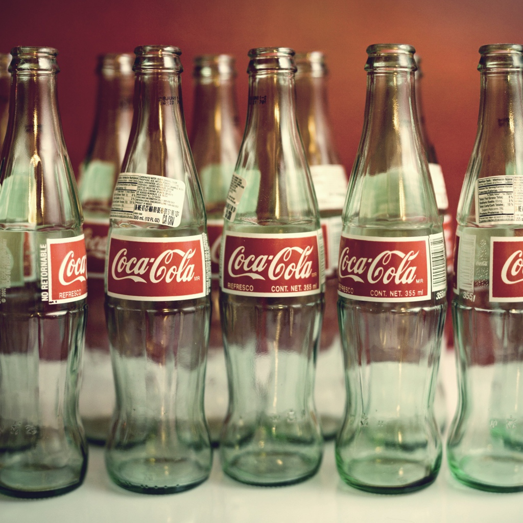 Bottles of Mexican Coca-Cola