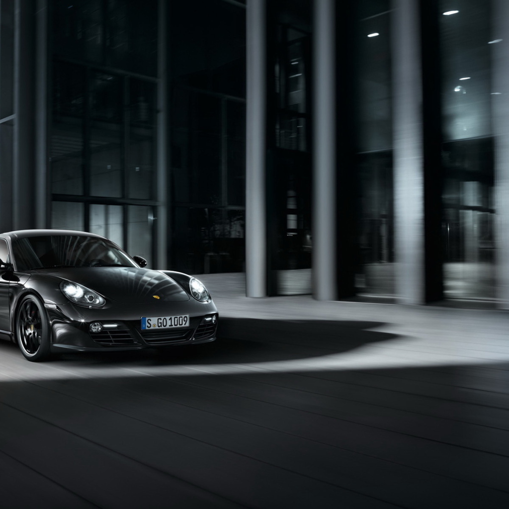 Porsche-Cayman Black Edition