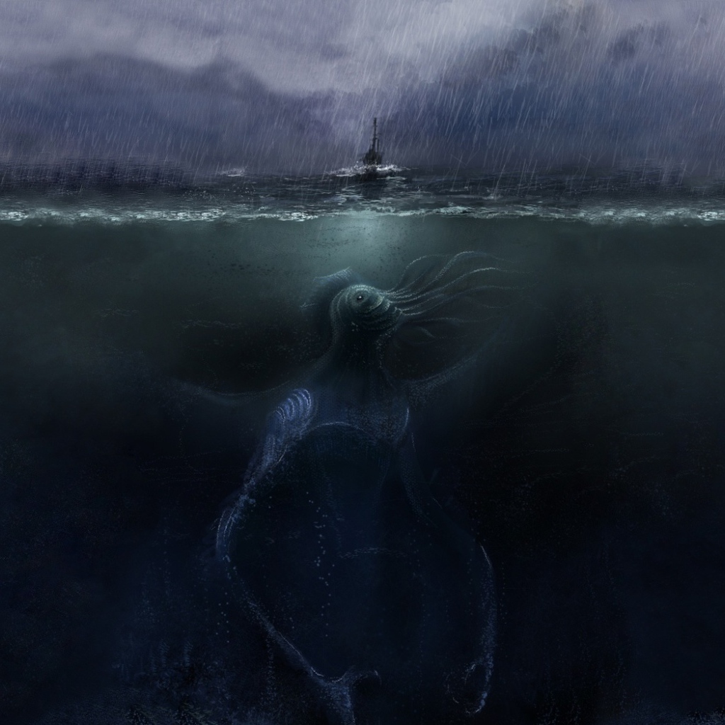 Морское чудовище Ктулху