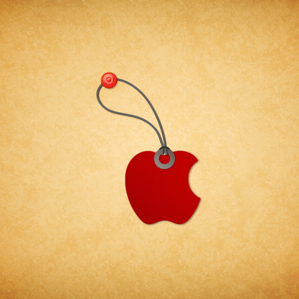 Apple с веревочкой