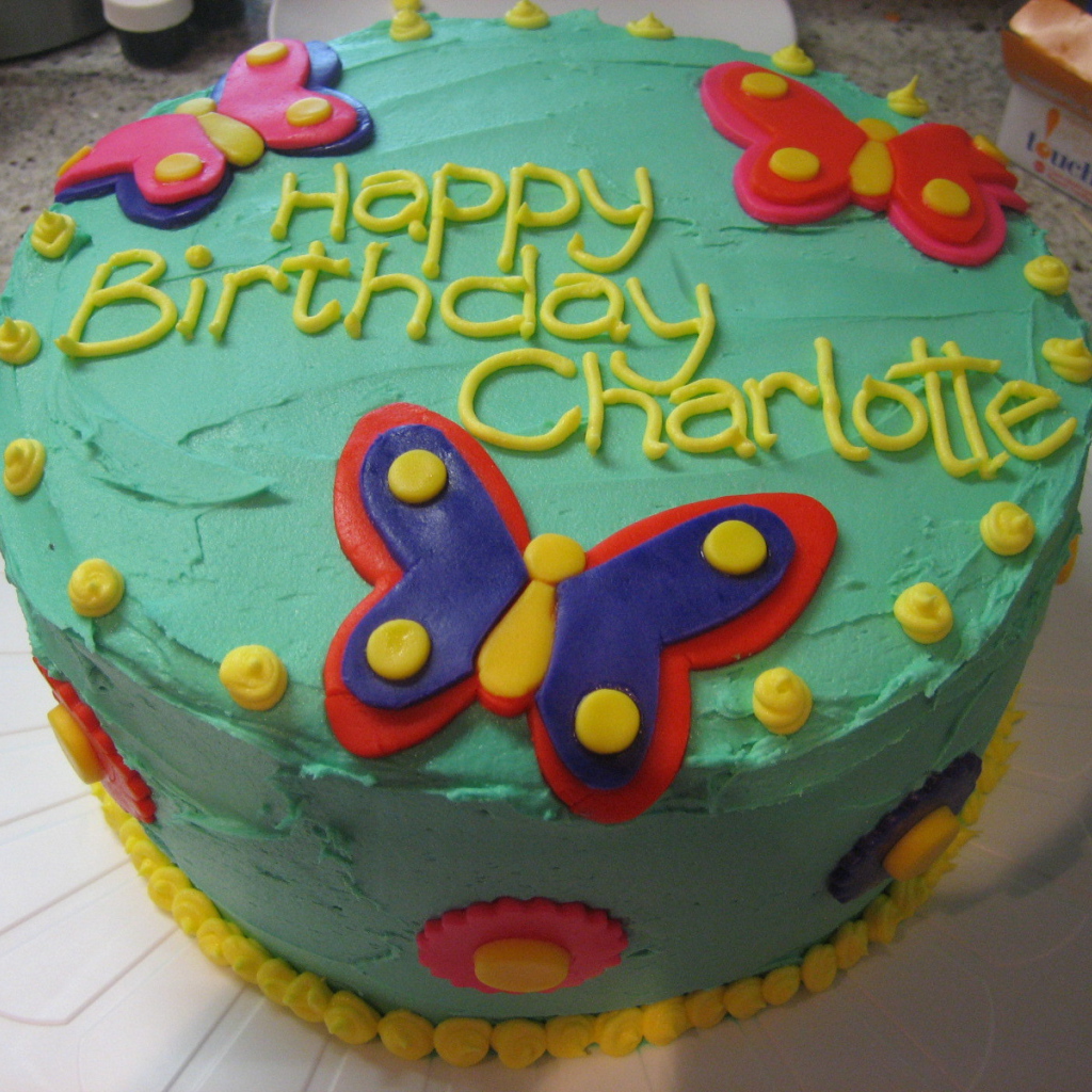  Зеленый торт на день рождения