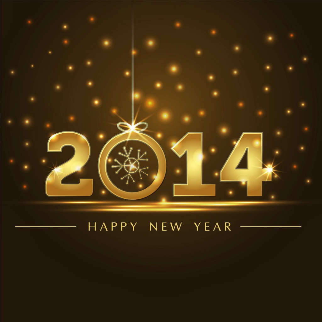 Золотой новый 2014 год