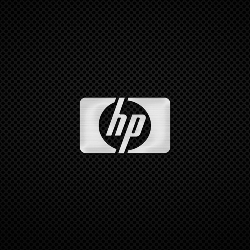 Лого HP на сетке
