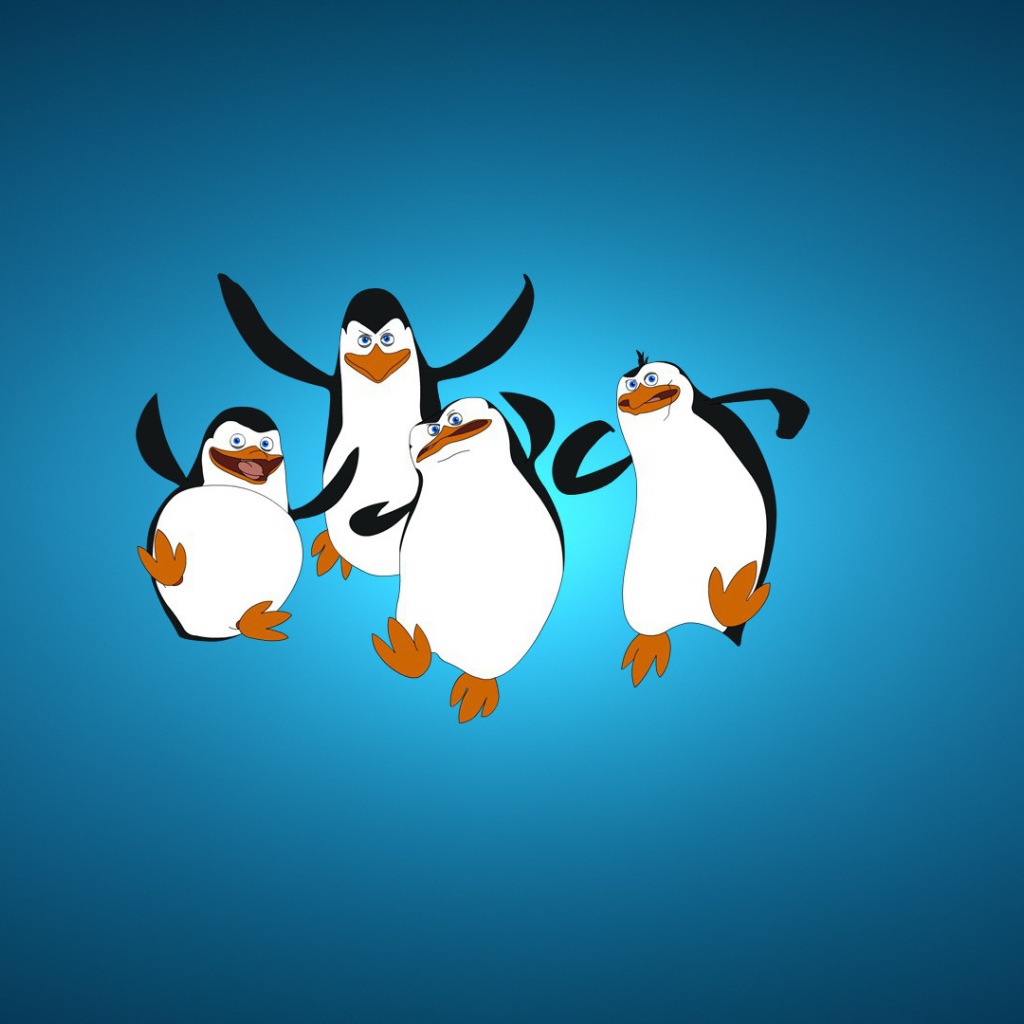 Пингвины в радости
