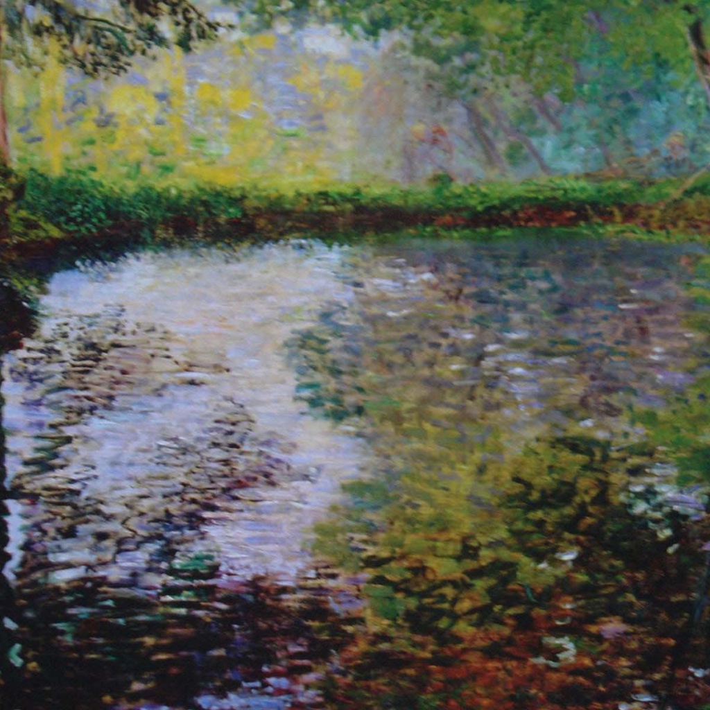 Картина Клода Моне - родникового озера