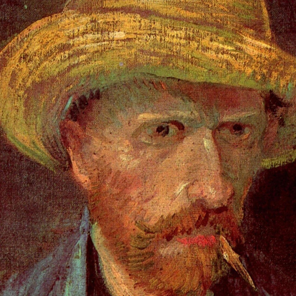 Картина Винсента Ван Гога - Человек в шляпе