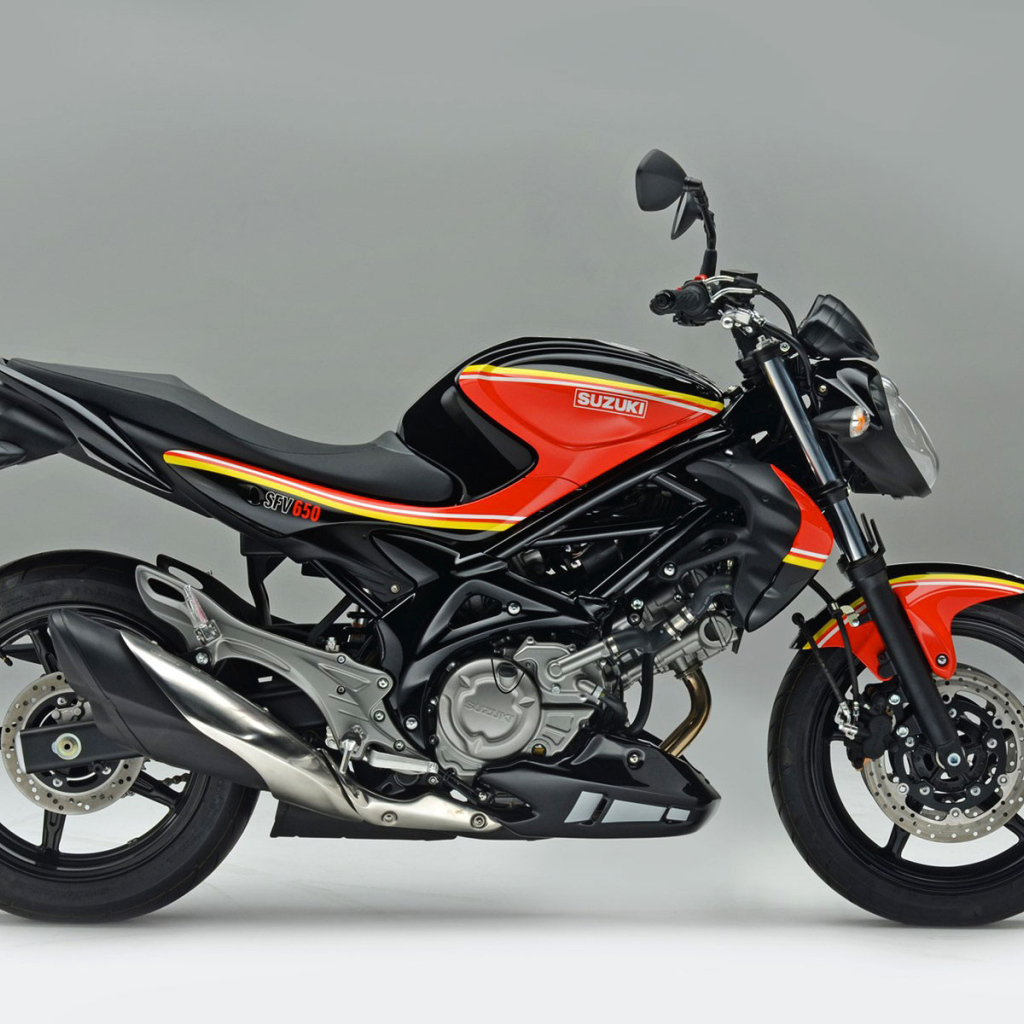 Красивый мотоцикл Suzuki SFV 650