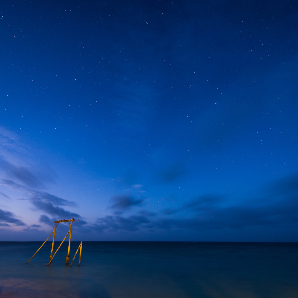 Звёздная ночь на берегу Австралии