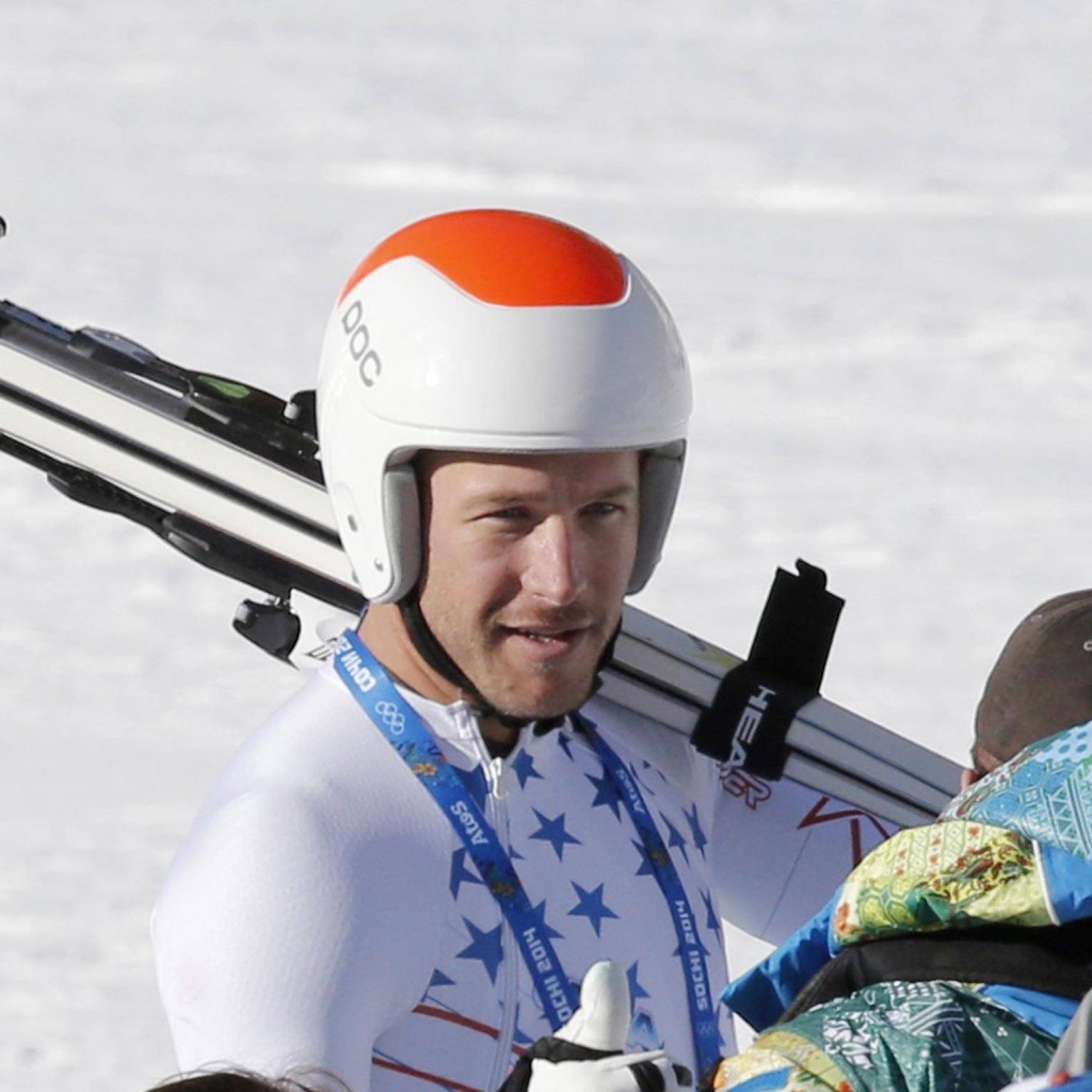 Обладатель бронзовой медали в дисциплине горные лыжи Боде Миллер на олимпиаде в Сочи