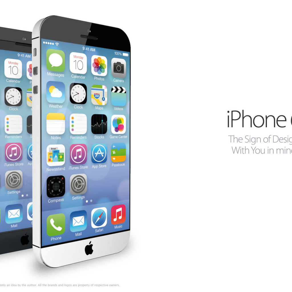 Мобильный телефон Apple iPhone 6 дизайн 2014