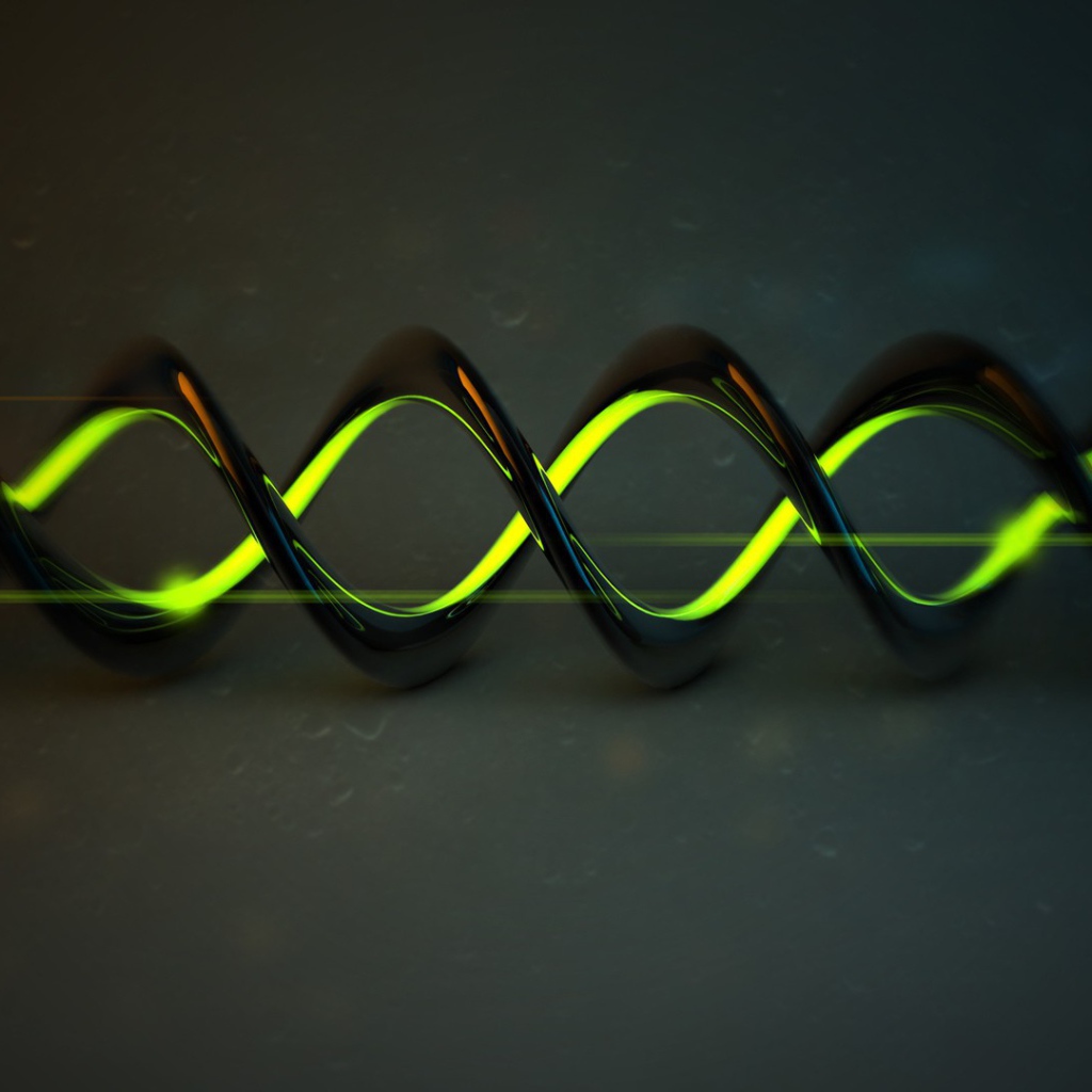 Спираль ДНК, 3Д графика
