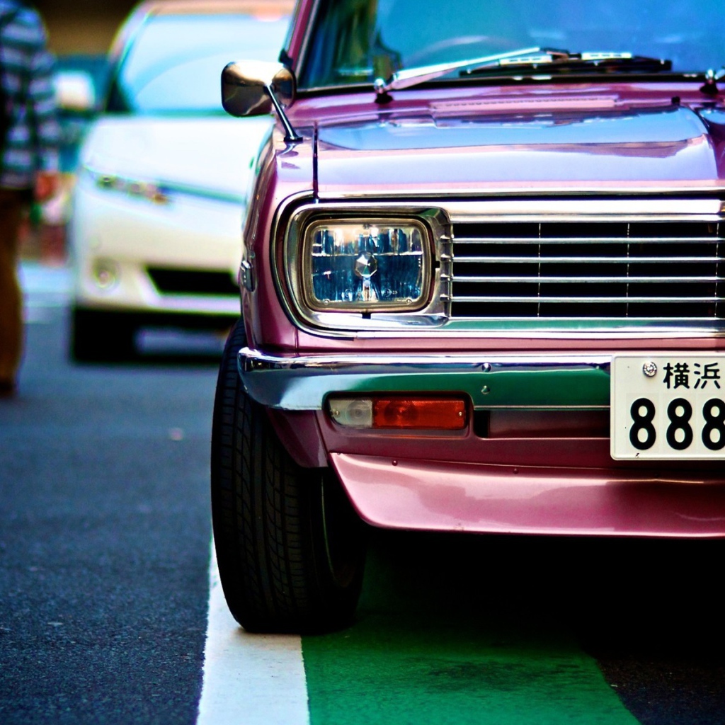 Японские номера на автомобиле