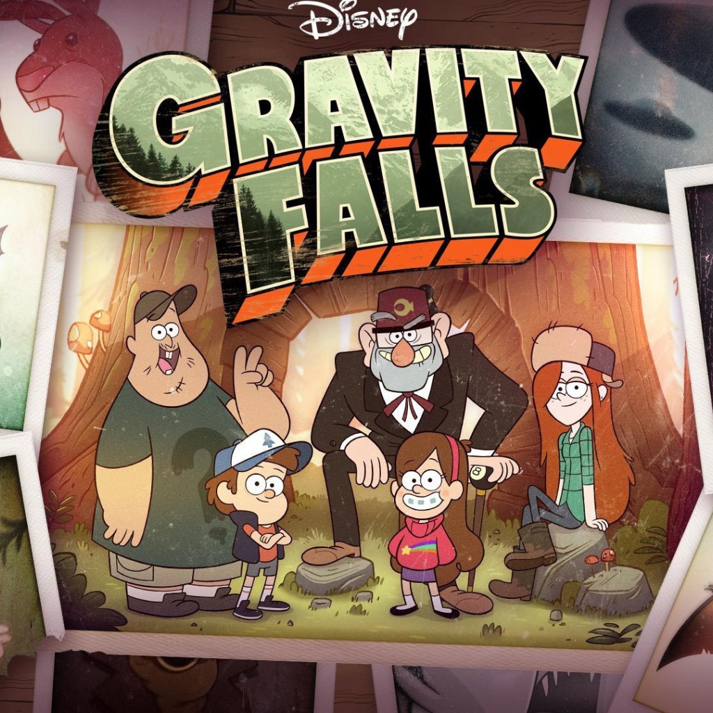 Cartoon poster Gravity Falls