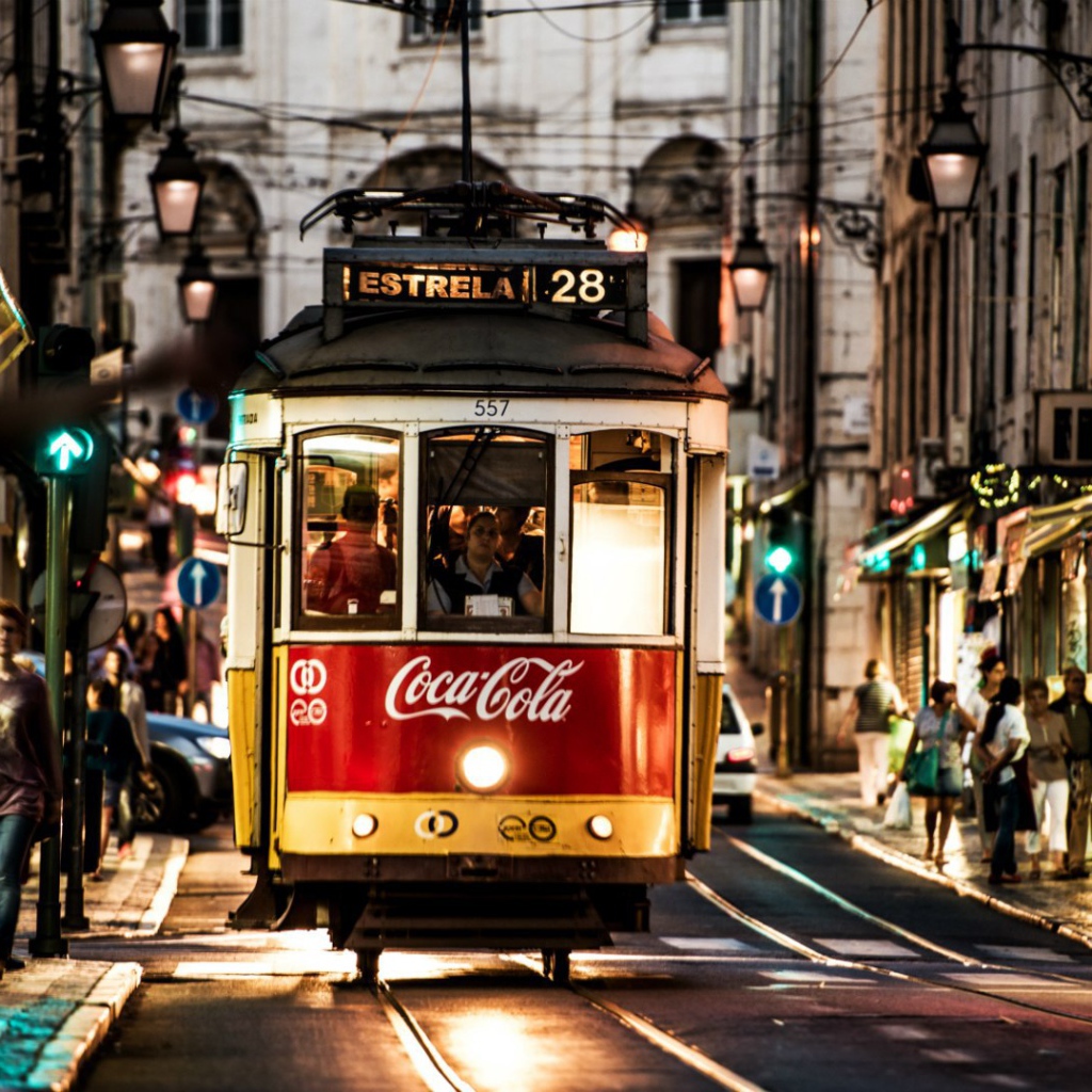 Трамвай в Лиссабоне, Португалия