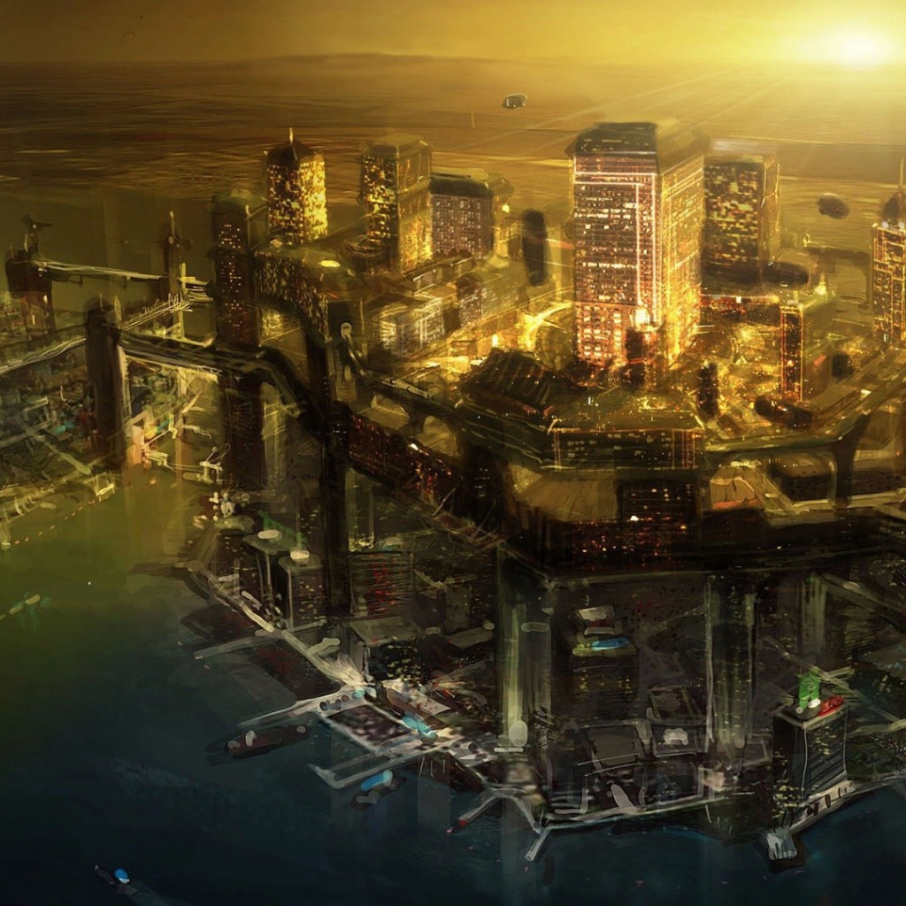 Город в игре Deus Ex Human Revolution