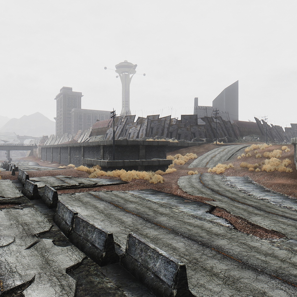 Руины Лас-Вегаса, игра Fallout