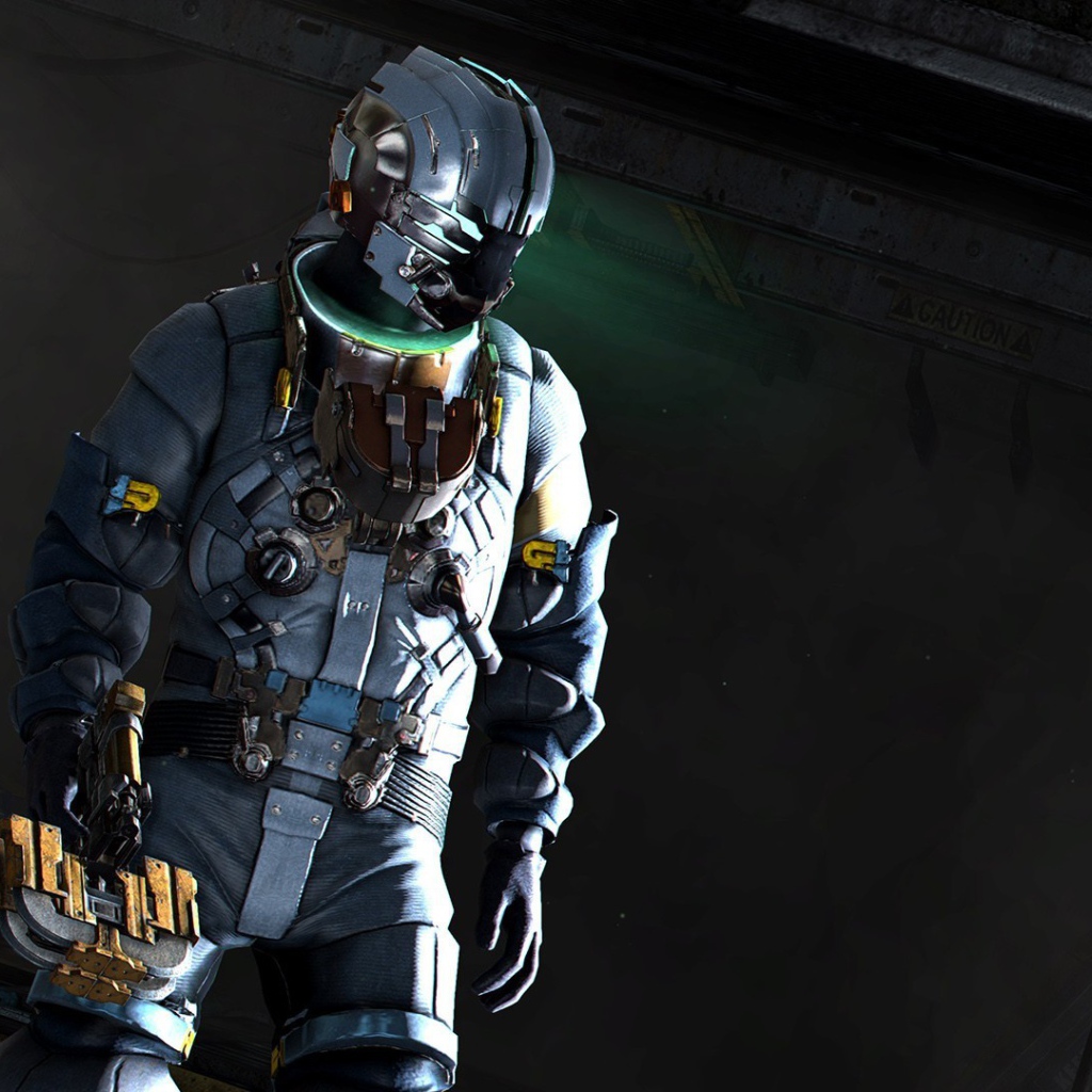 Воин в костюме из игры Dead Space 3