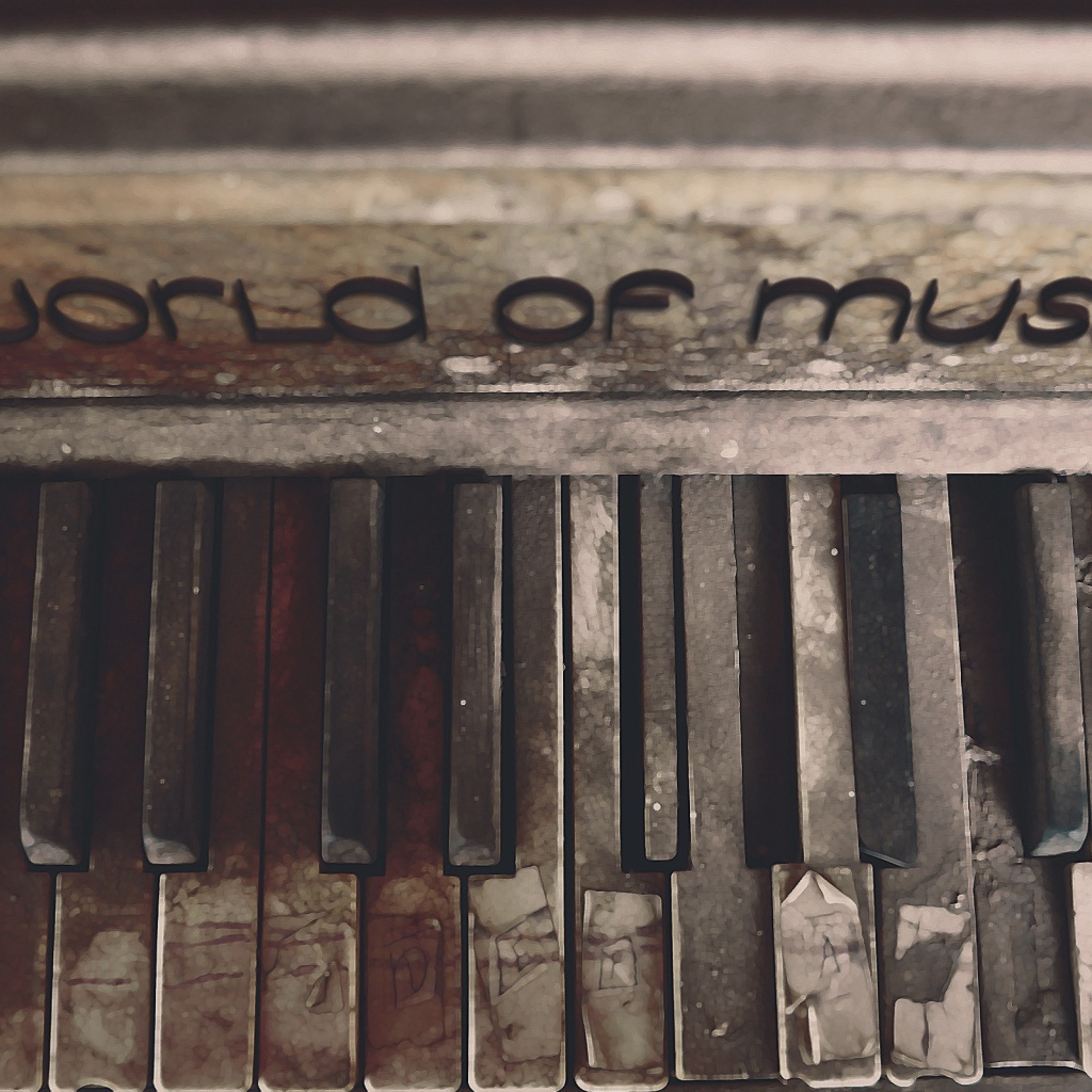 Мир музыки старого пианино