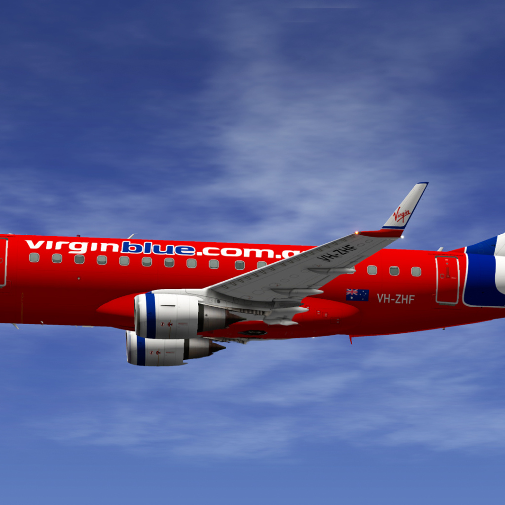 Embraer австралийской авиакомпании Virgin Blue