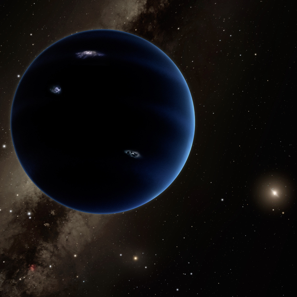 Восьмая планета Нептун  в звездной галактике 