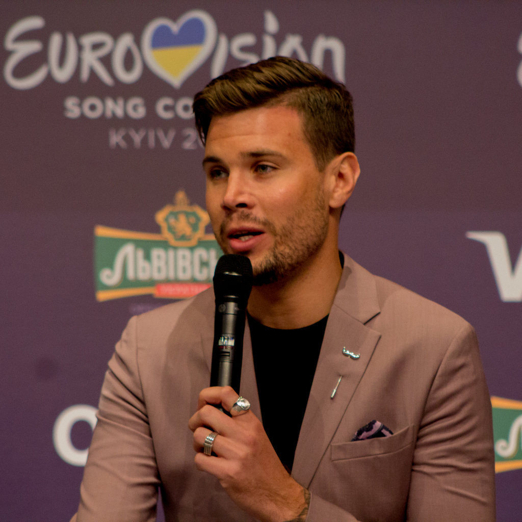Участник Евровидения 2017  в Киеве  от Швеции Робин Бенгтссон