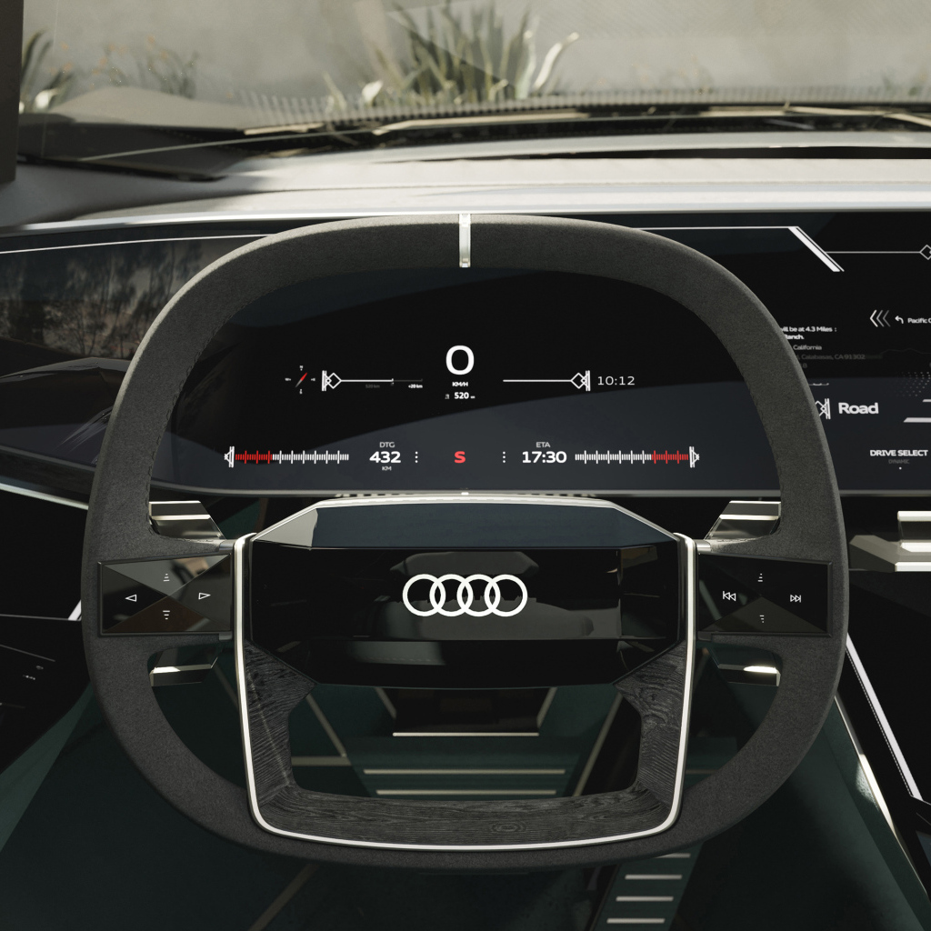 Салон автомобиля Audi Skysphere Concept 2023 года
