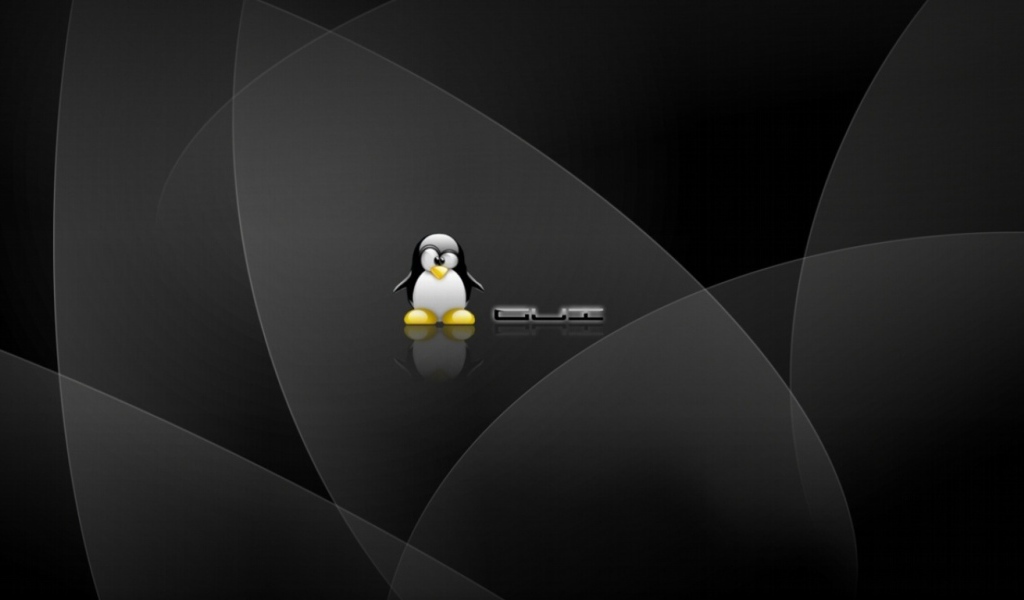 Linux черная картинка