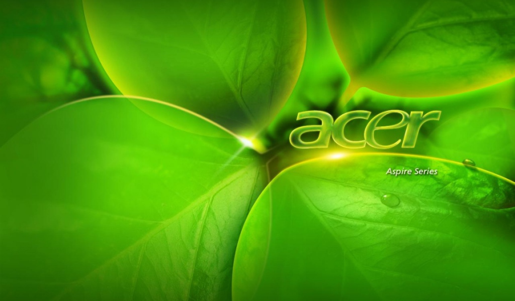 Зеленый Acer Aspire