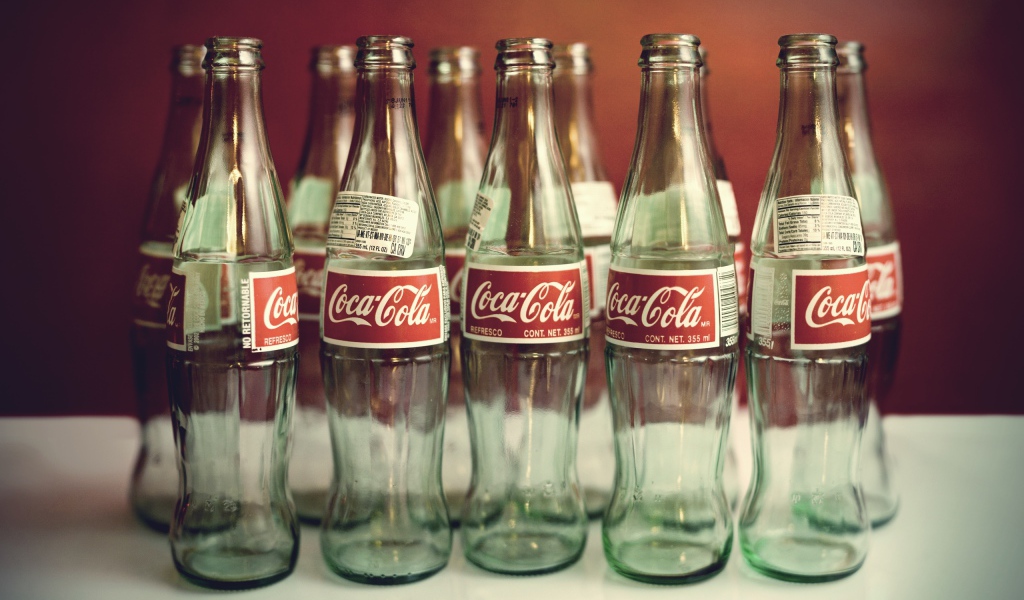 Бутылки мексиканской Кока Колы