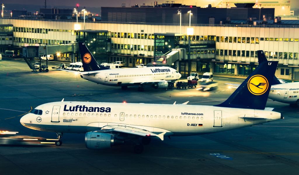 Самолеты Lufthansa