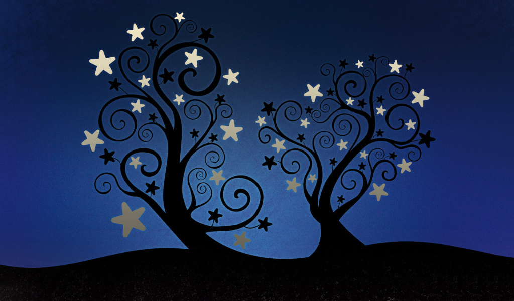 Звезды на деревьях