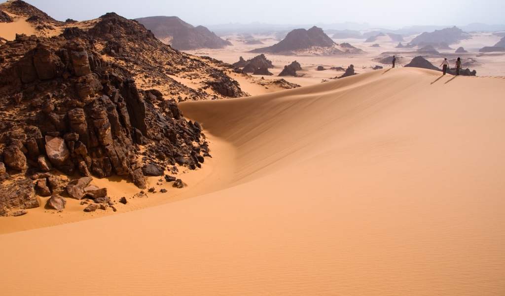 Песчаные дюны Ливия