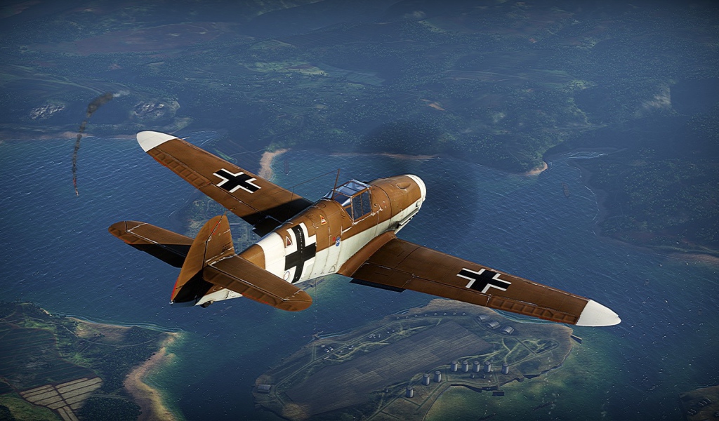 War Thunder коричневый немецкий самолет