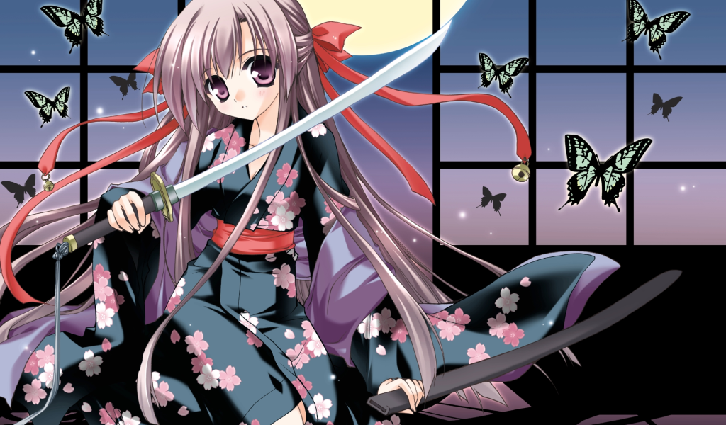 Кимоно и меч