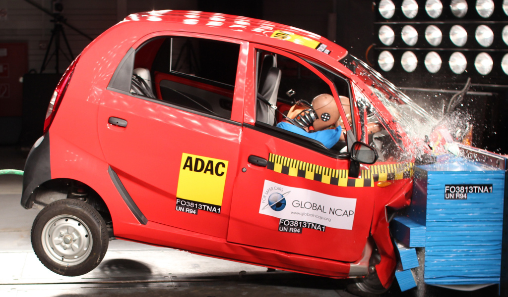 Тест драйв автомобиля Tata Nano 2014