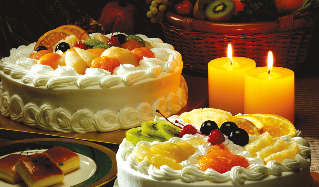 Торты и свечи