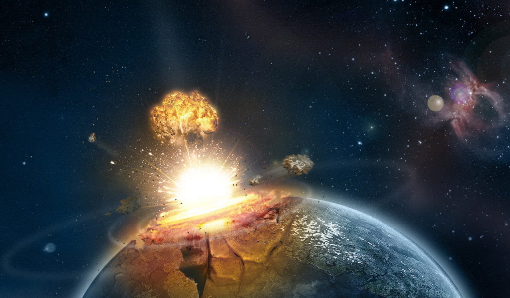 Взрыв на планете