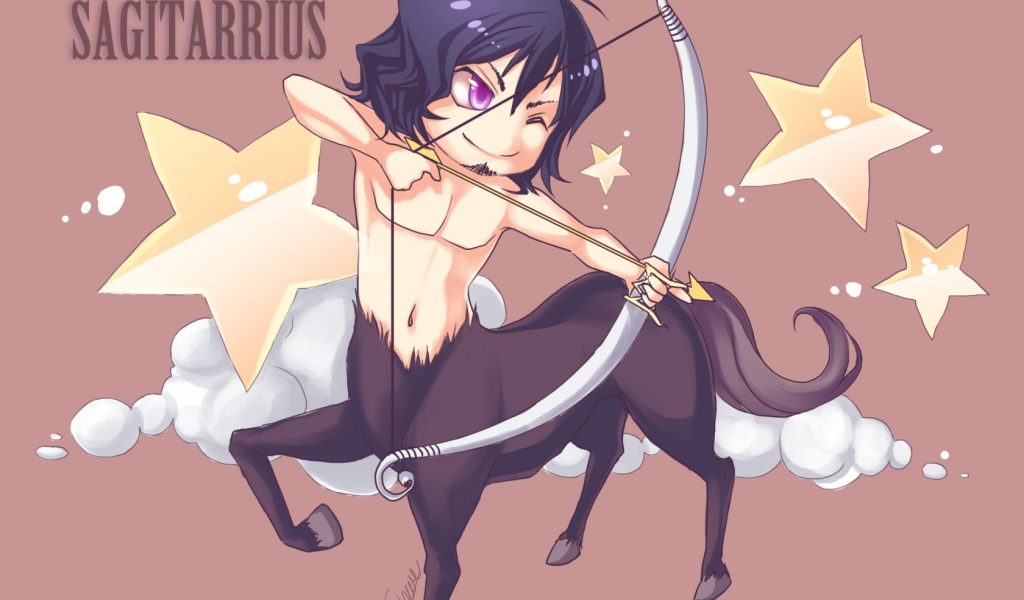 Sagittarius as a centaur