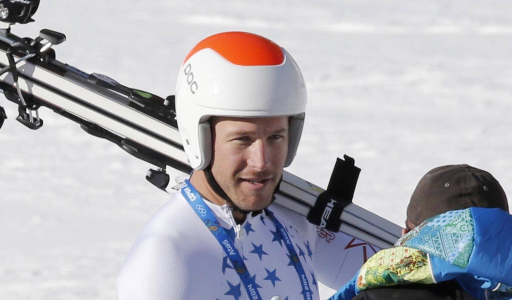 Обладатель бронзовой медали в дисциплине горные лыжи Боде Миллер на олимпиаде в Сочи