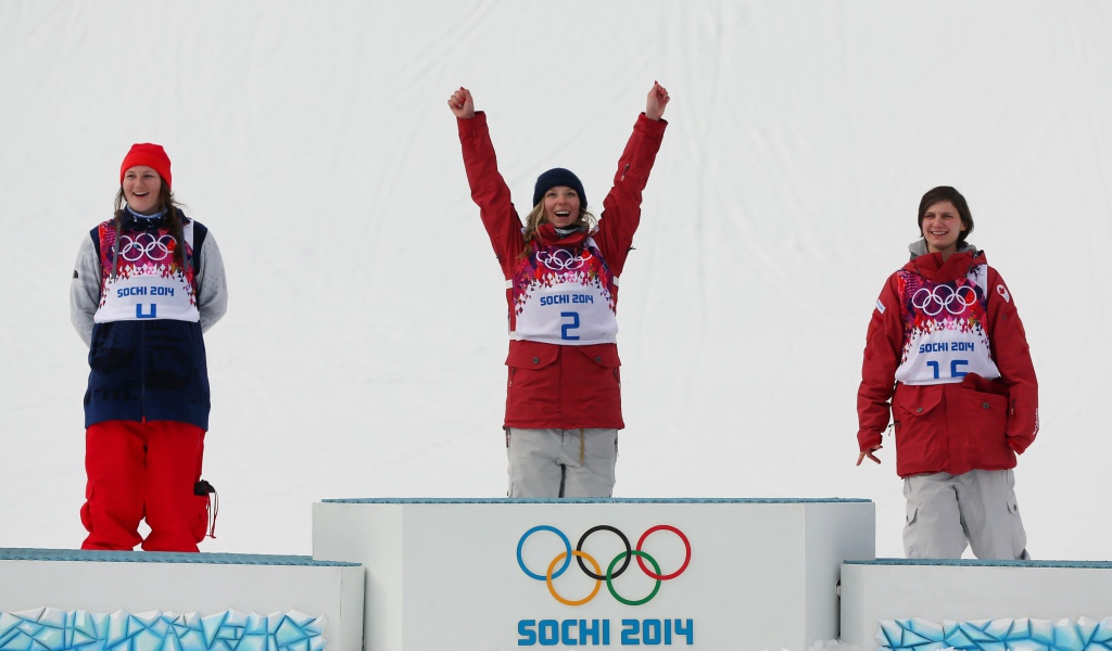 Ким Ламарре канадская фристайлистка на олимпиаде в Сочи