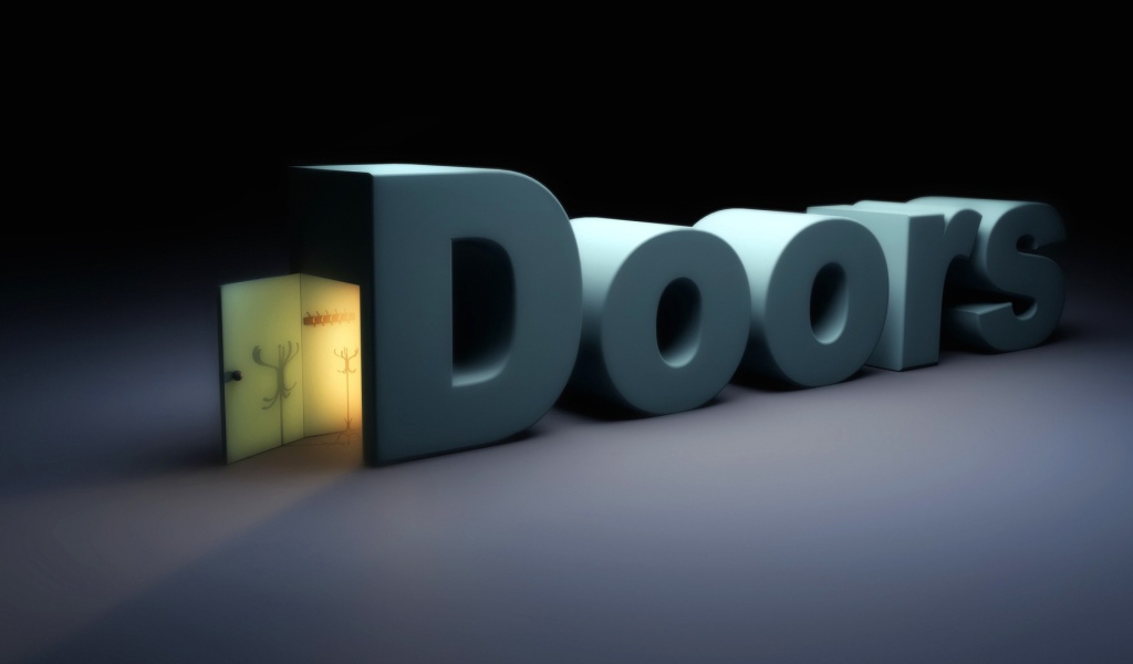Двери, 3Д графика