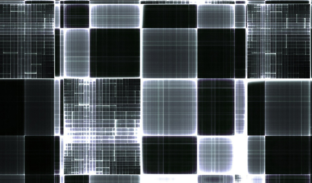 Белые абстрактные кубы