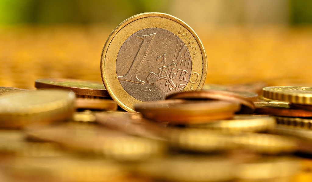 Монета в один евро