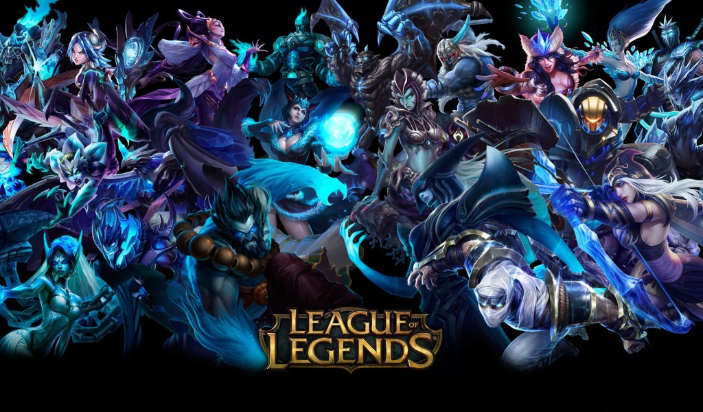 Постер игры League of Legends
