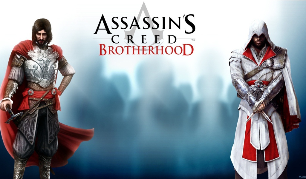 Постер видеоигры Assassin's Creed Brotherhood