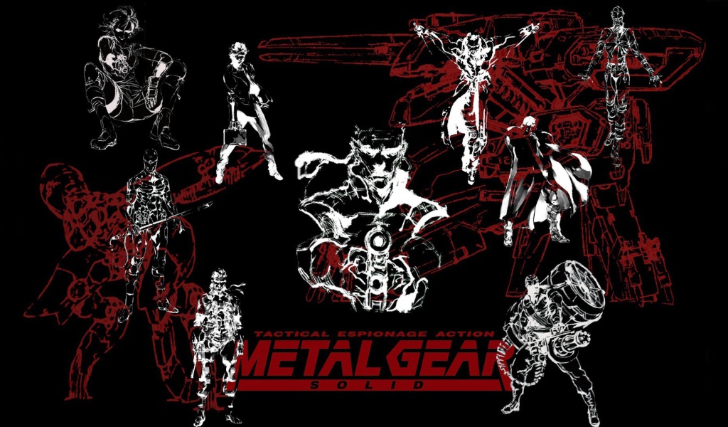 Постер видео игры Metal Gear Solid