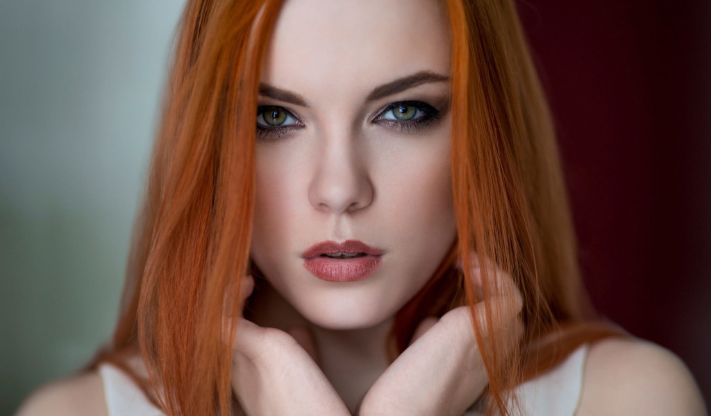 Рыжая модель, фотограф Zara Axeronias
